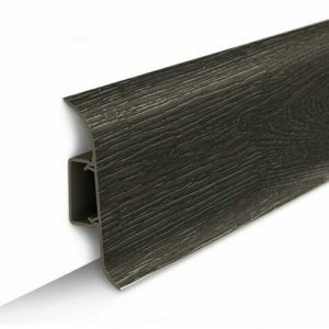 Плинтус КЛАССИК 303 ВЕНГЕ ТЁМНЫЙ 55 мм 2,20м