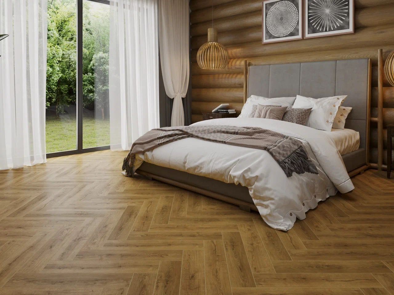 SPC плитка CRONAFLOOR/Herringbone 2.0