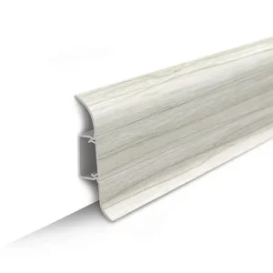 Плинтус КЛАССИК 267 КЛЁН БЕЛЫЙ 55 мм 2,20м