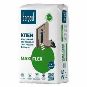 КЛЕЙ Д/ПЛИТКИ BERGAUF MAXIFLEX 25 кг