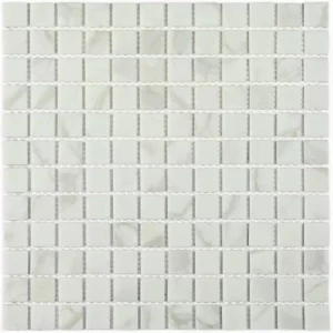 Mia white (matt) мозаика стеклянная