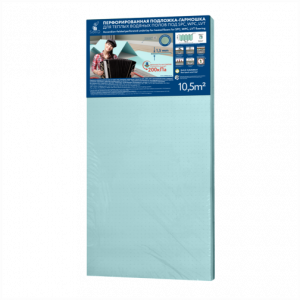 Подложка-гармошка для теплых водяных полов под SPC 1.5 мм 10,5 м²