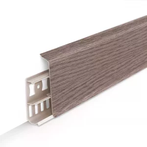 Плинтус ДЕКОНИКА 215 ДУБ СНЕЖНЫЙ 85 мм 2,20 м