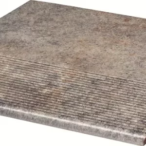 Viano Grys ступень прямая рельефная